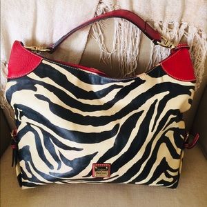Dooney & Bourke Zebra Hobo/Satchel